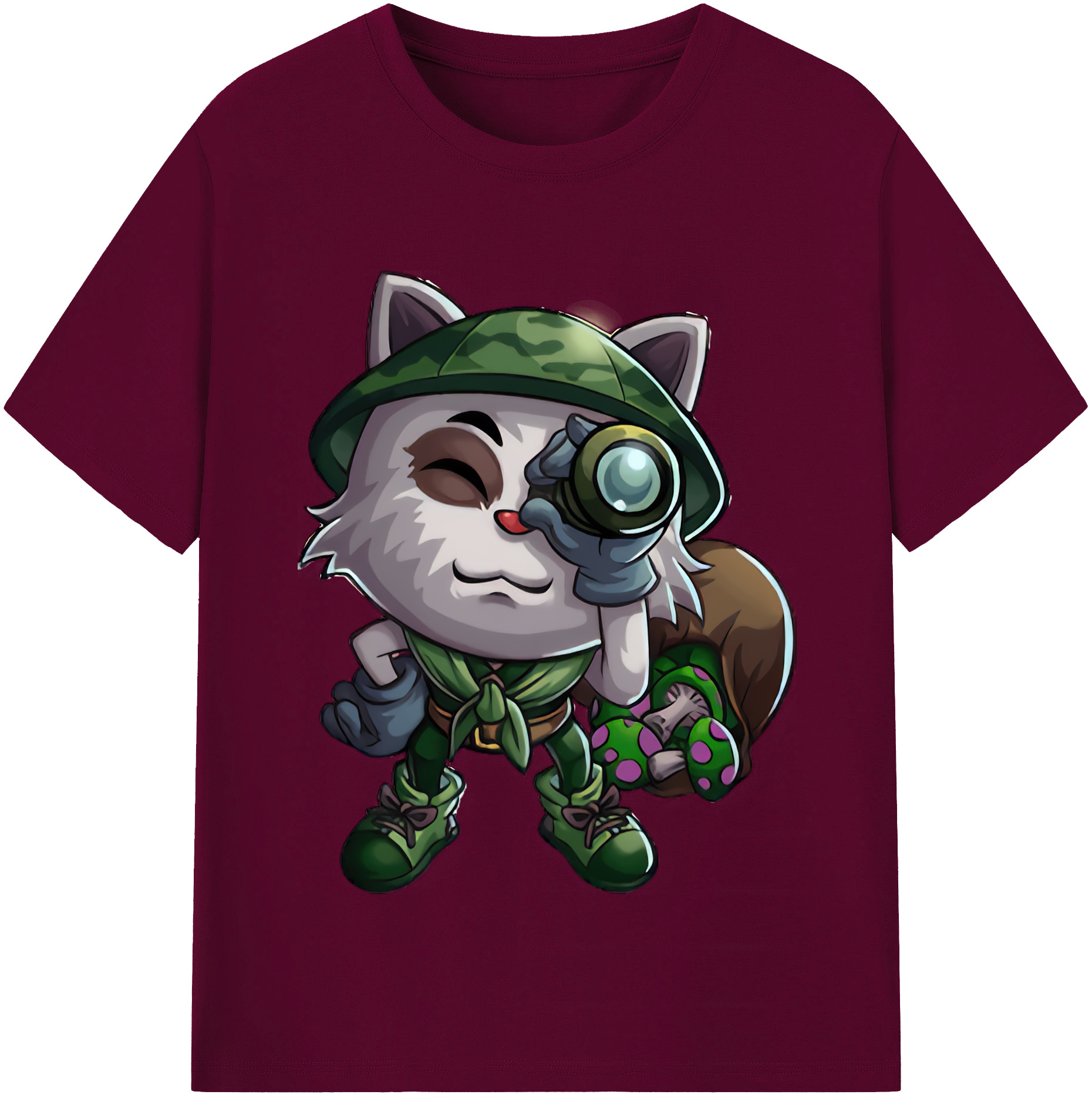 （画像用） リーグ・オブ・レジェンド League of Legends LOL レディースカジュアルプリントTシャツ（綿100％）